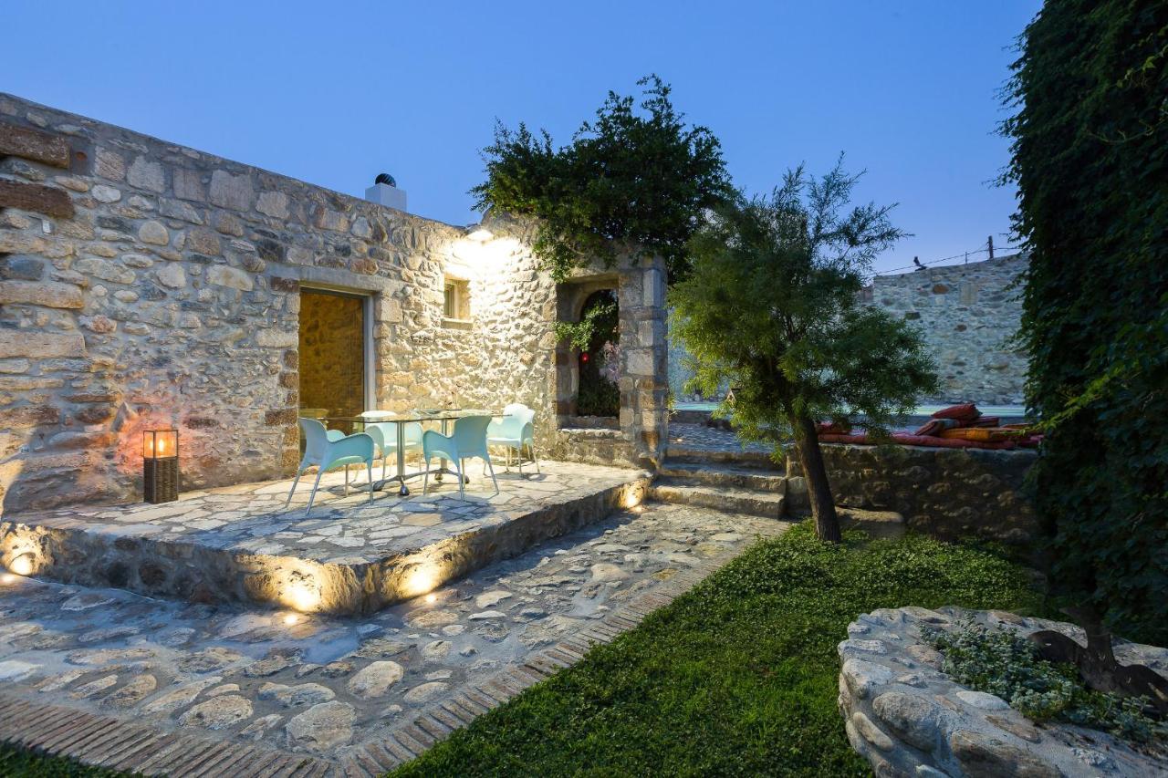 Muazzo Creta Stone House, Nature Escape With Pool, By Thinkvilla Pigi (Crete) Exterior foto
