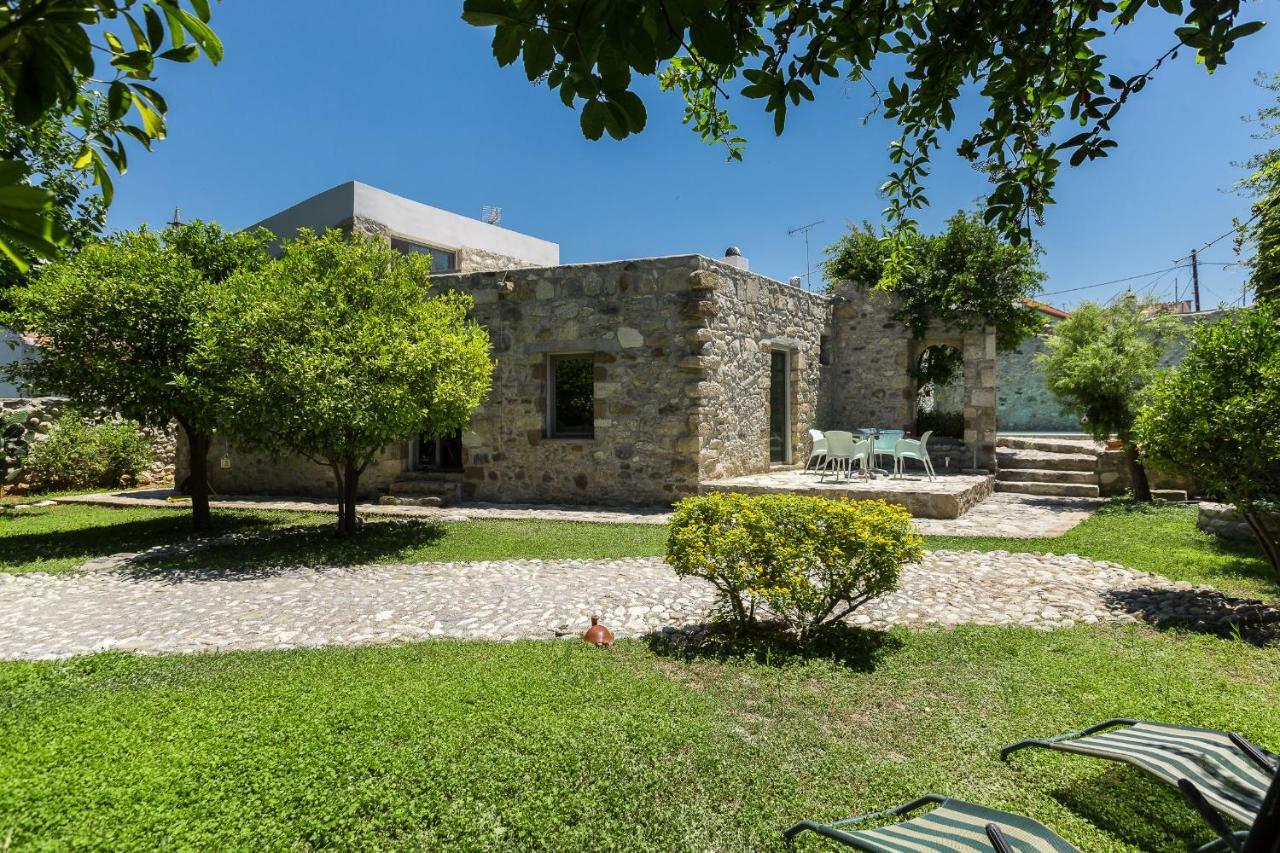 Muazzo Creta Stone House, Nature Escape With Pool, By Thinkvilla Pigi (Crete) Exterior foto