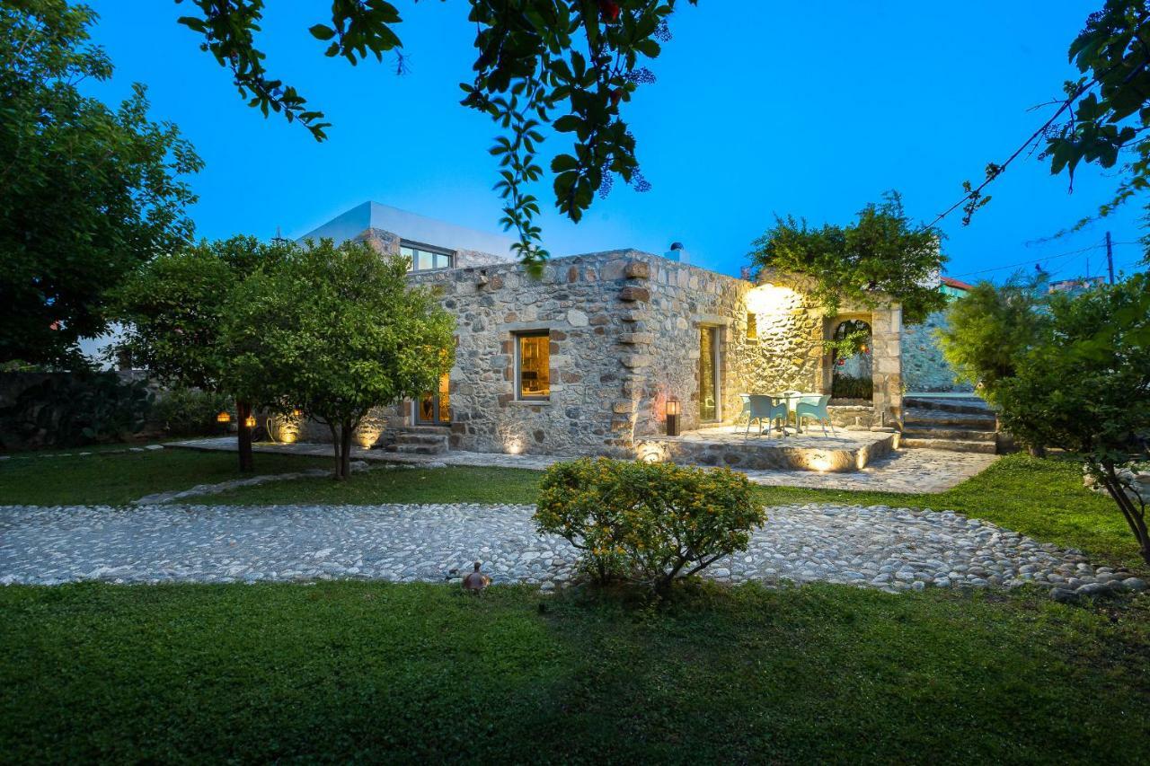 Muazzo Creta Stone House, Nature Escape With Pool, By Thinkvilla Pigi (Crete) Exterior foto