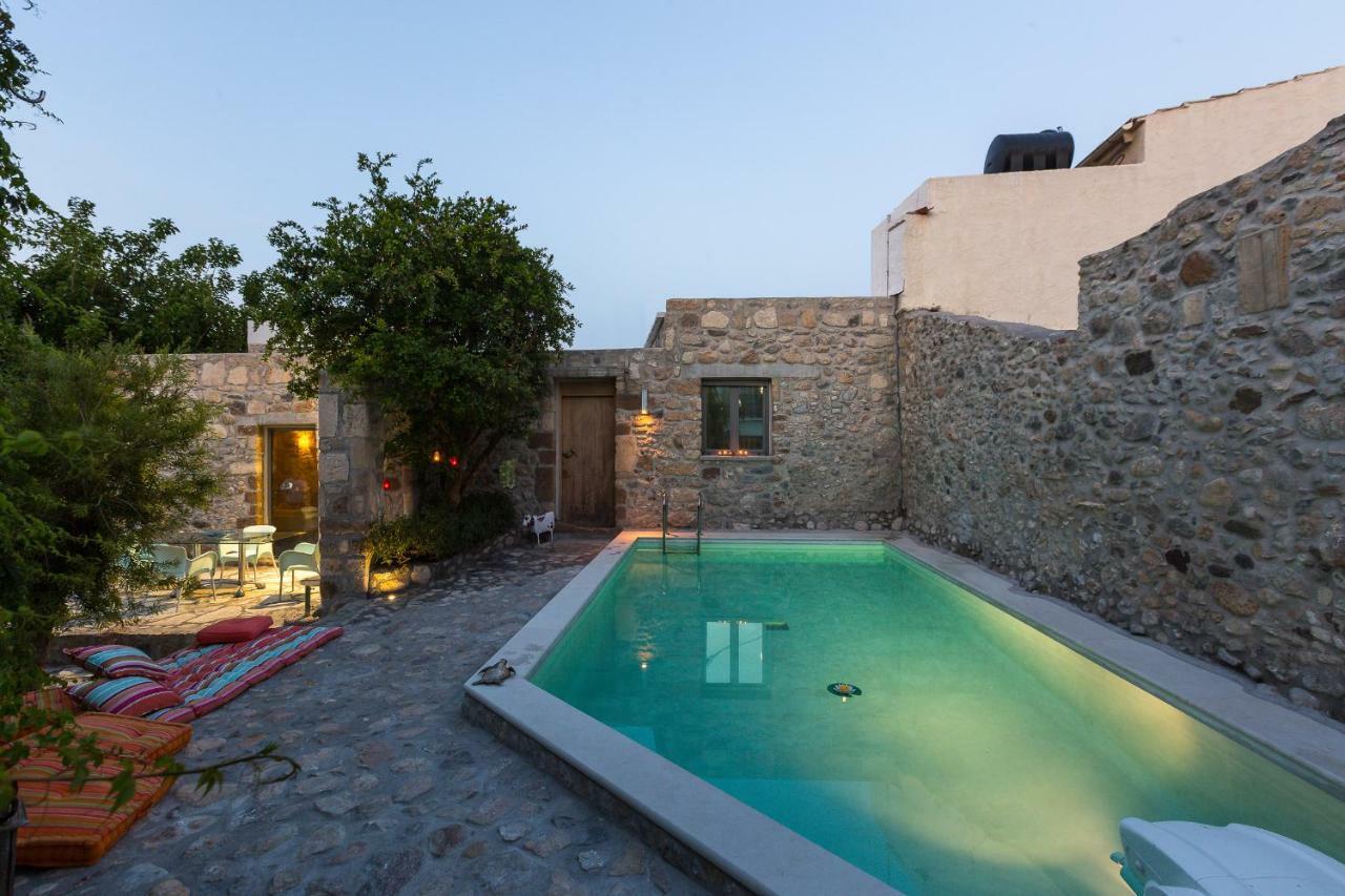 Muazzo Creta Stone House, Nature Escape With Pool, By Thinkvilla Pigi (Crete) Exterior foto
