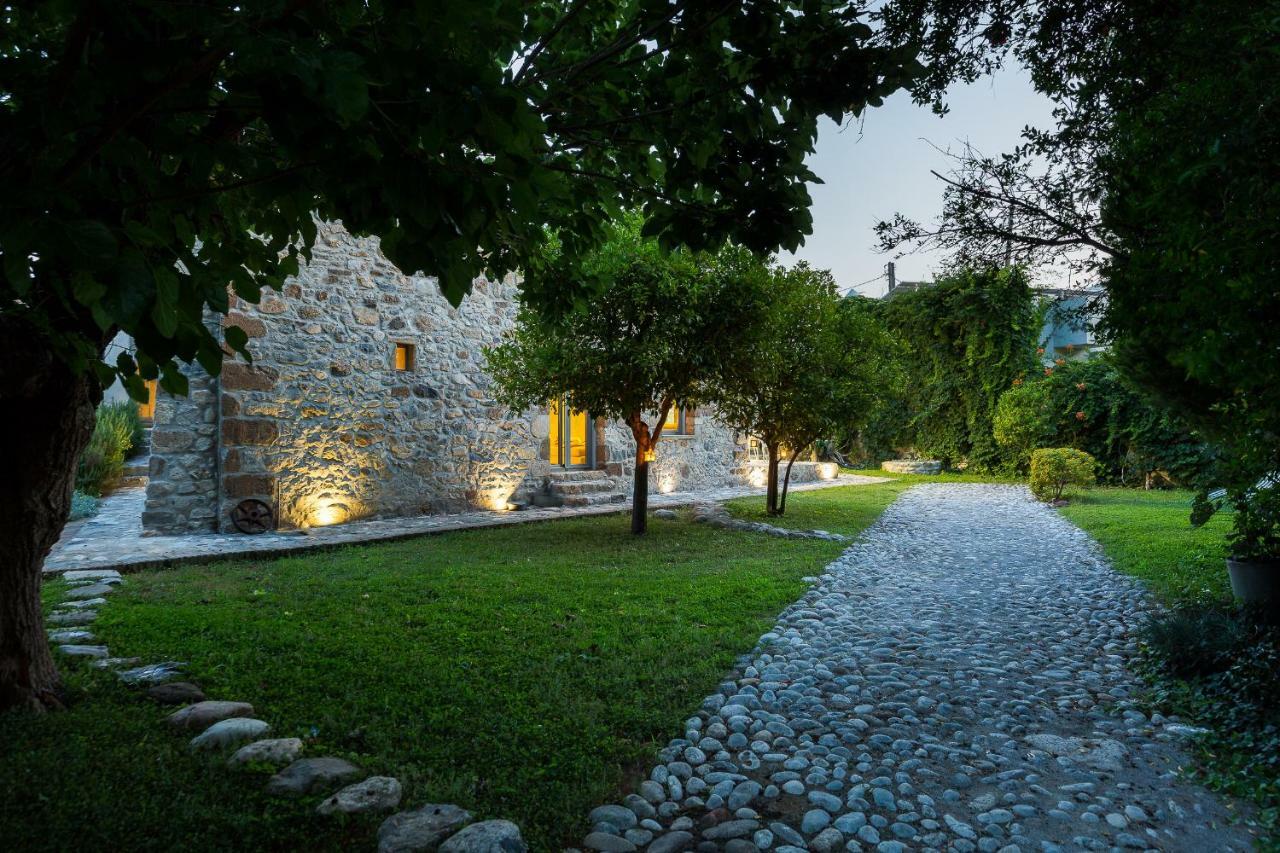 Muazzo Creta Stone House, Nature Escape With Pool, By Thinkvilla Pigi (Crete) Exterior foto