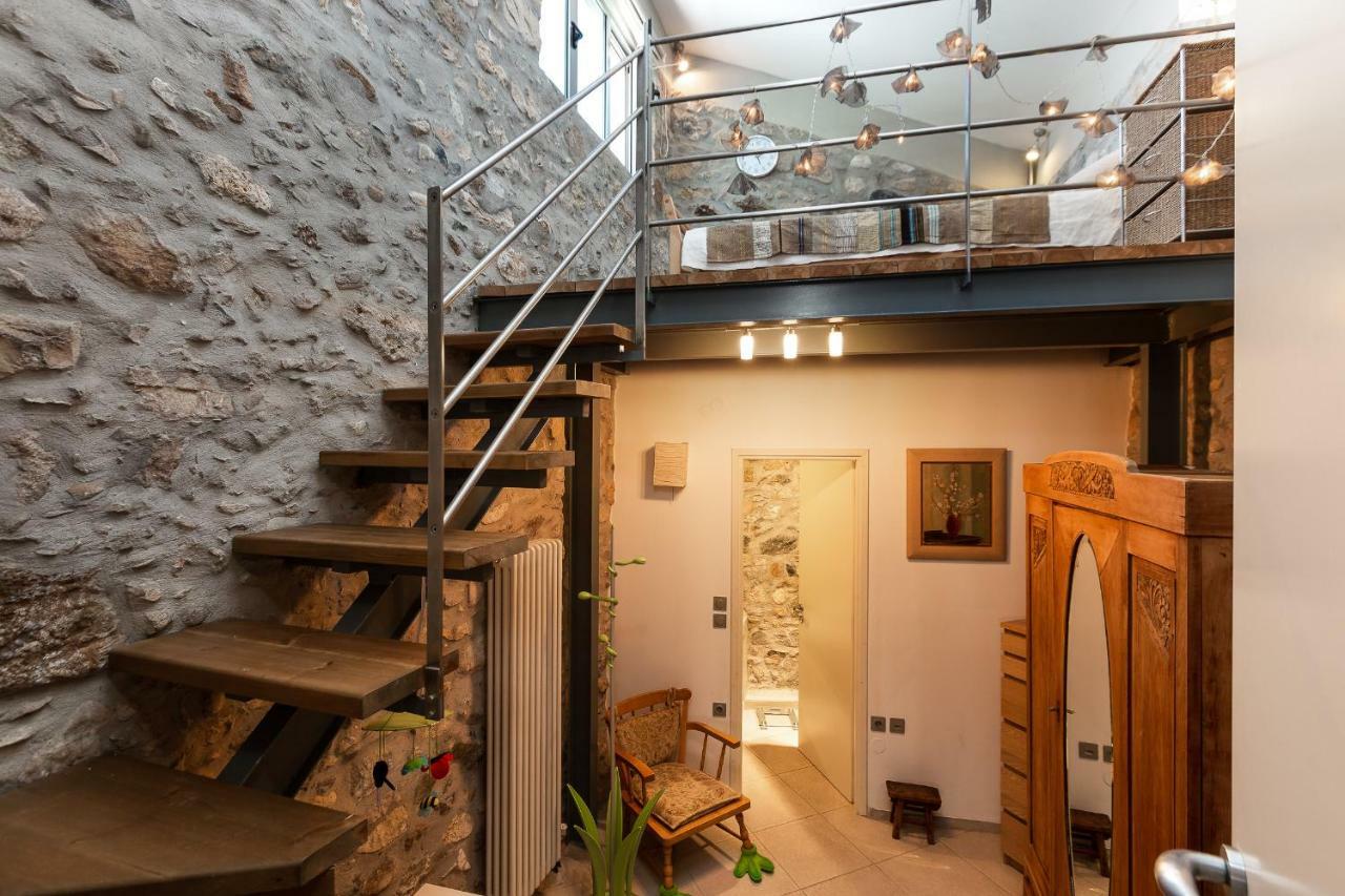 Muazzo Creta Stone House, Nature Escape With Pool, By Thinkvilla Pigi (Crete) Exterior foto