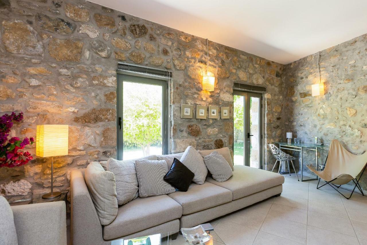 Muazzo Creta Stone House, Nature Escape With Pool, By Thinkvilla Pigi (Crete) Exterior foto
