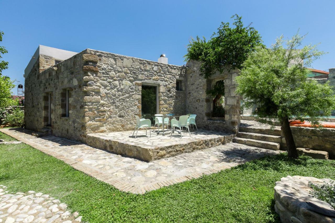 Muazzo Creta Stone House, Nature Escape With Pool, By Thinkvilla Pigi (Crete) Exterior foto